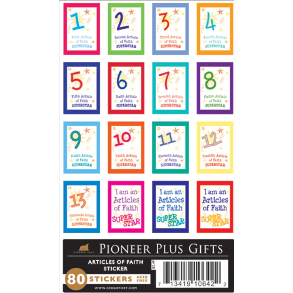 Articles of Faith Stickers, , large image number 1