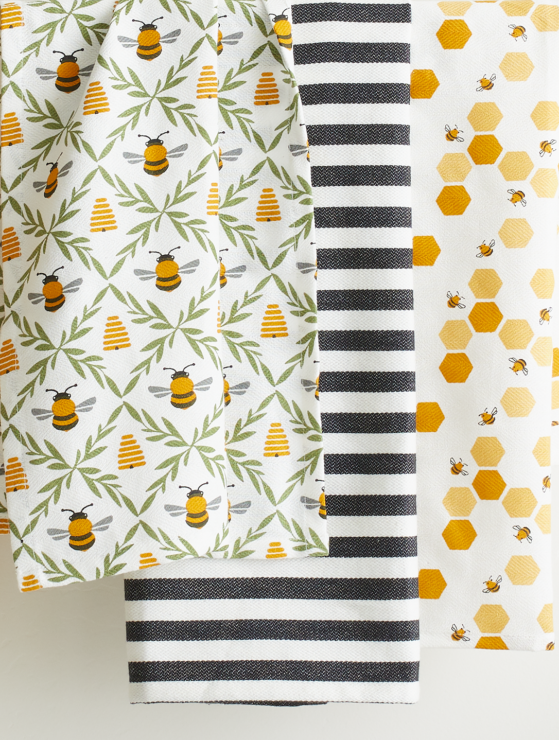Little Bees Dish Towel (Set of 3), , large image number 1