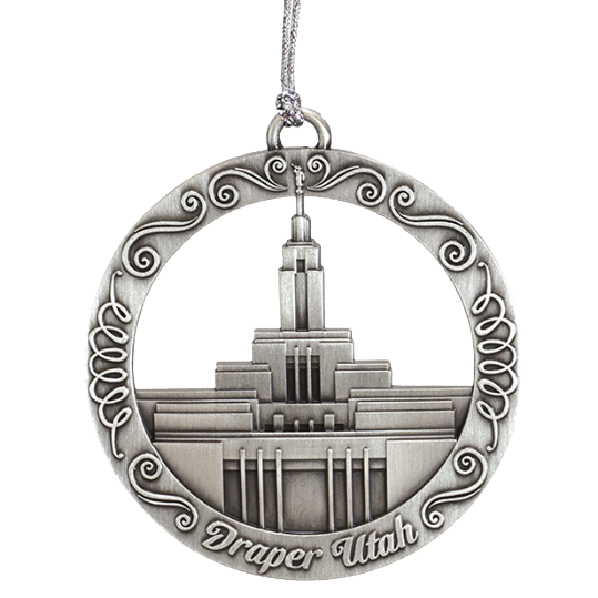 Draper Utah Temple Ornament, , large image number 1