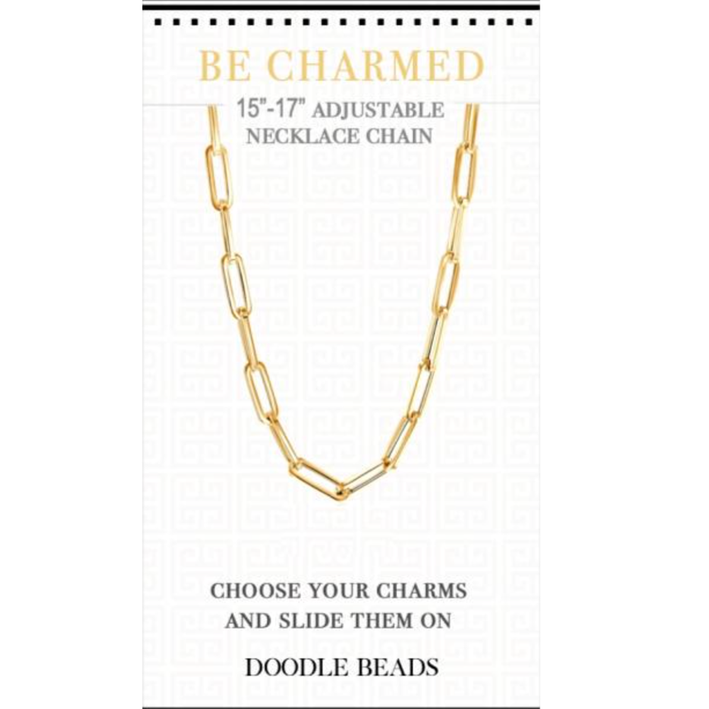 Be Charmed Paperclip Necklace, , large image number 2