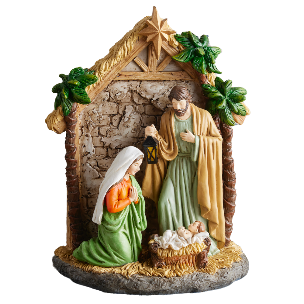 Glory Holy Family Nativity Figurine