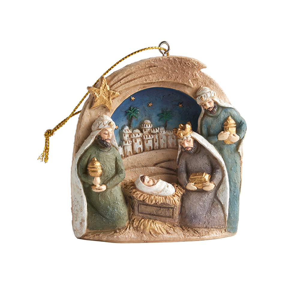 Midnight Clear Wise Men Ornament, , large image number 0