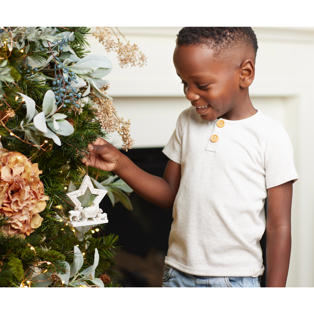 Because of Bethlehem Star Ornament, , large image number 1