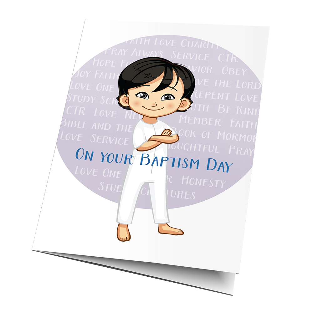 Q6-IA CARD BOY BAPTISM DAY, , large image number 1