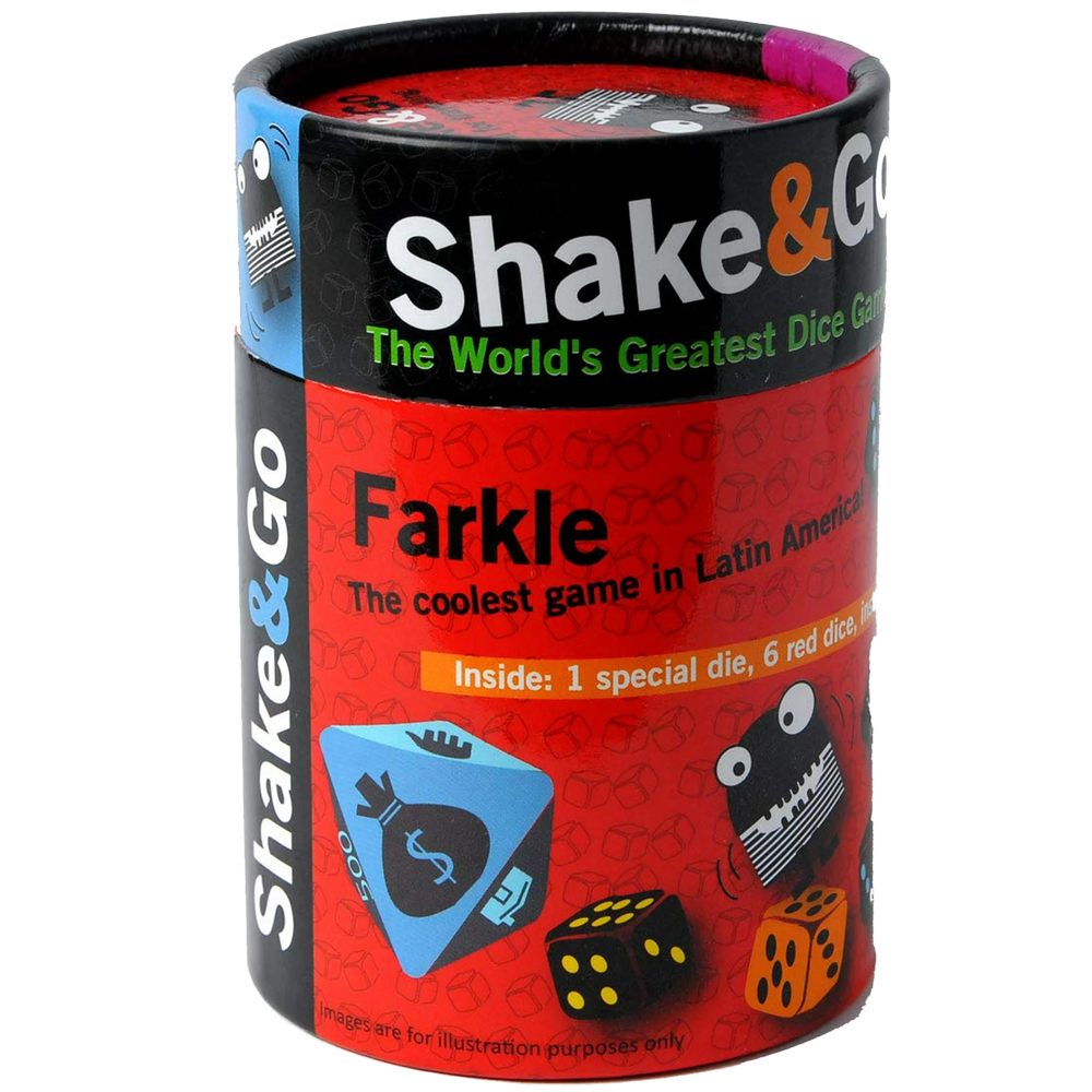Shake and Go Farkle Dice Game, , large image number 0