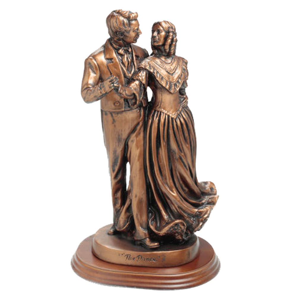 Joseph and Emma Dancing Statue, , large image number 0