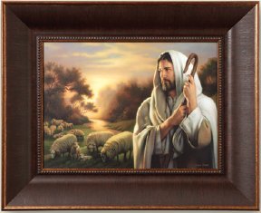 The Lord Is My Shepherd (22x16 Framed Art), , large image number 0