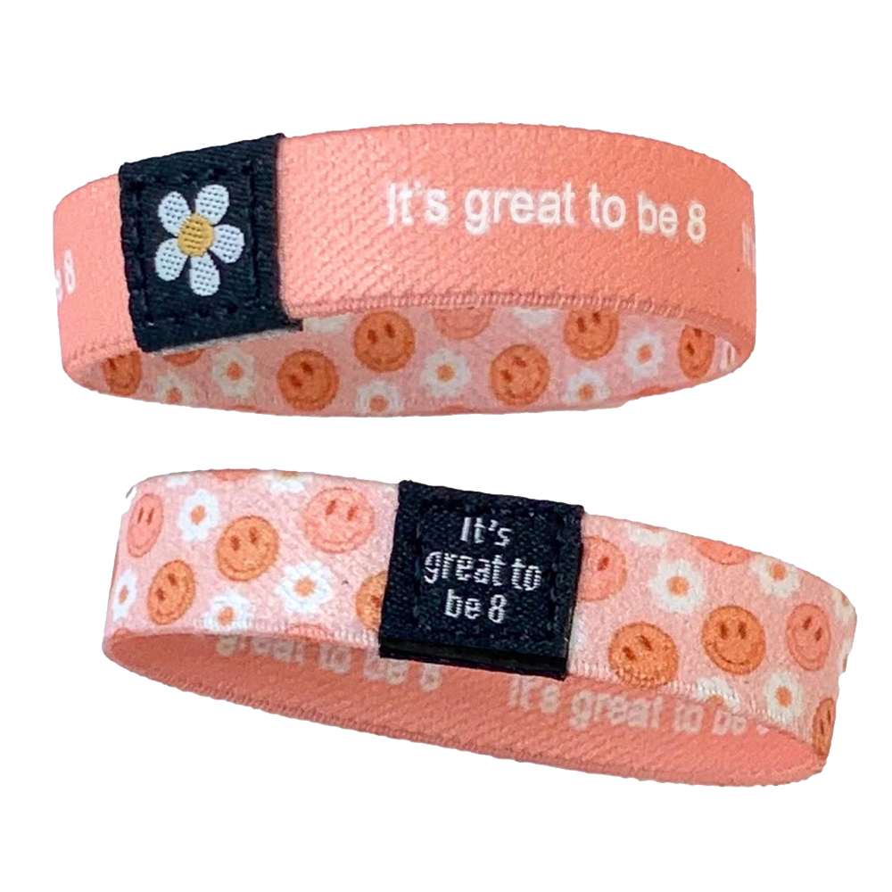 Great to Be Eight Woven Reversible Bracelet
