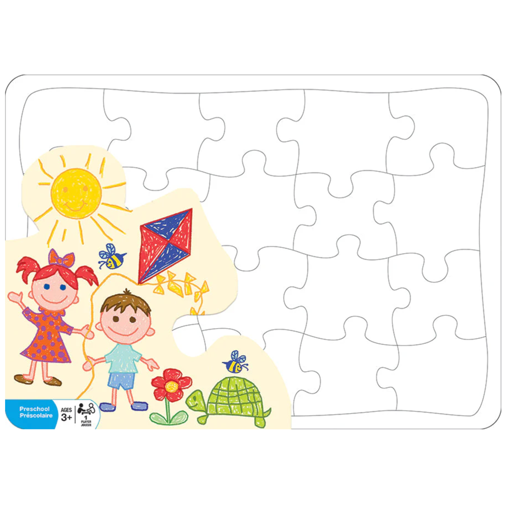 Create Your Own 20 Piece Tray Puzzle, , large image number 0