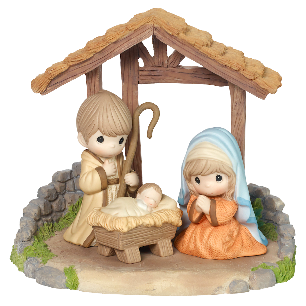 Precious Moments Holy Family Nativity, , large image number 0