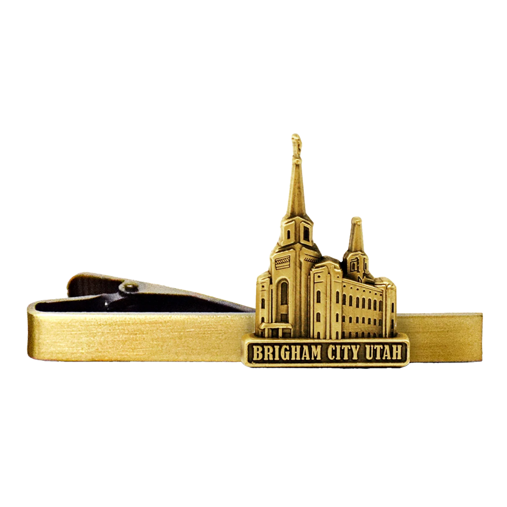 Brigham City Temple Tie Bar, , large image number 2