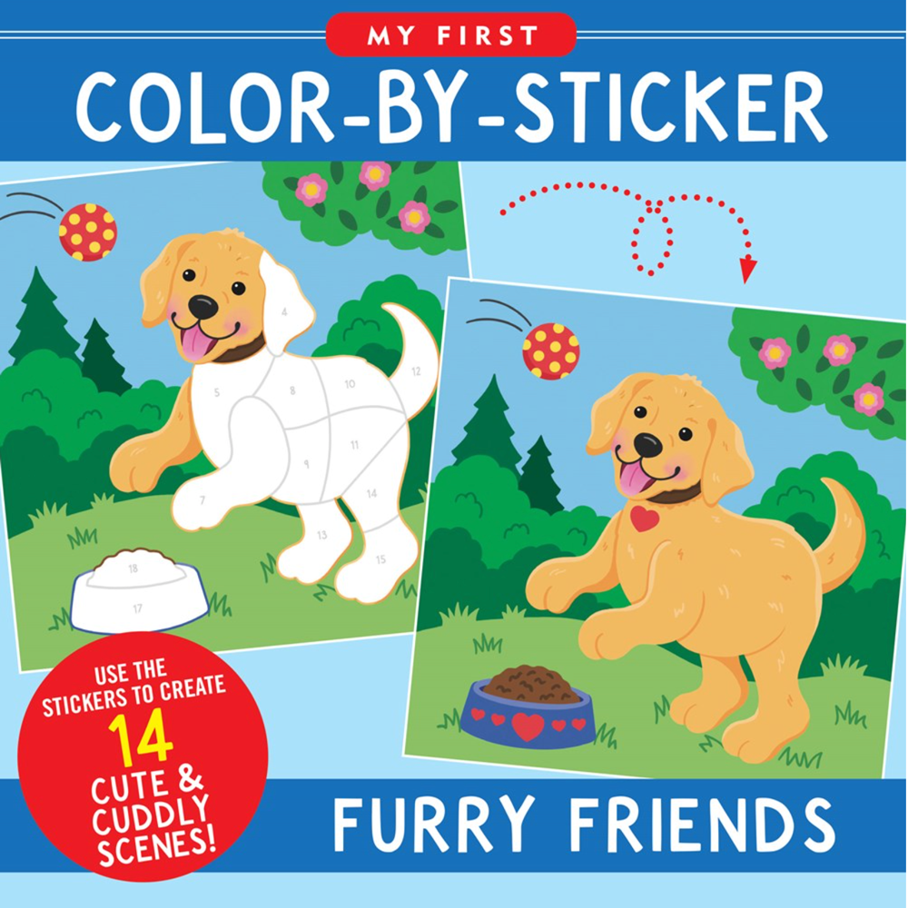 Color by Sticker Furry Friends, , large image number 0