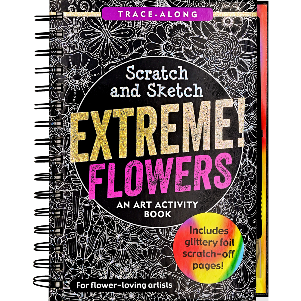 Scratch & Sketch Extreme Flowers, , large image number 0
