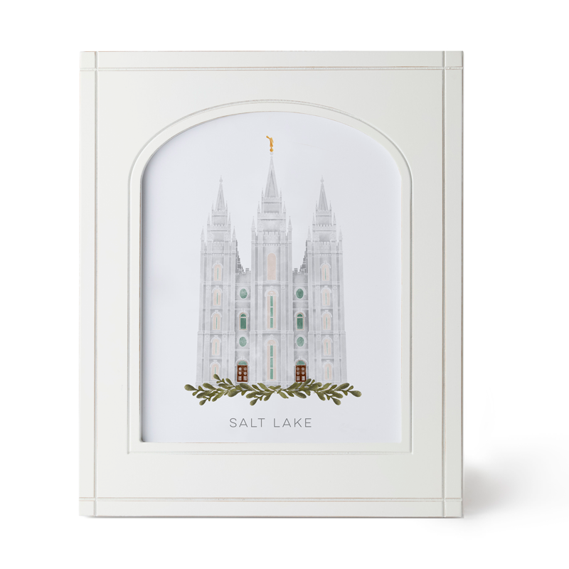 Salt Lake City Utah Temple (11x13 Framed Art)