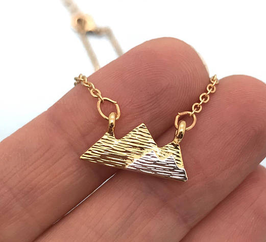 Beautiful Destinations Mountain Necklace, , large image number 1
