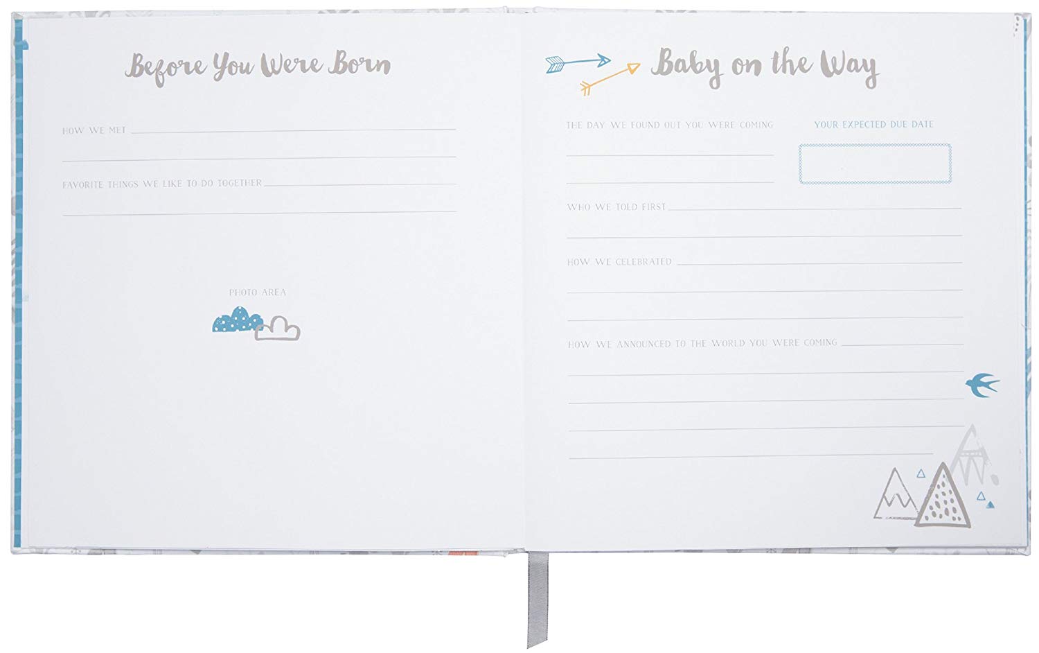 Little Man Baby Book, , large