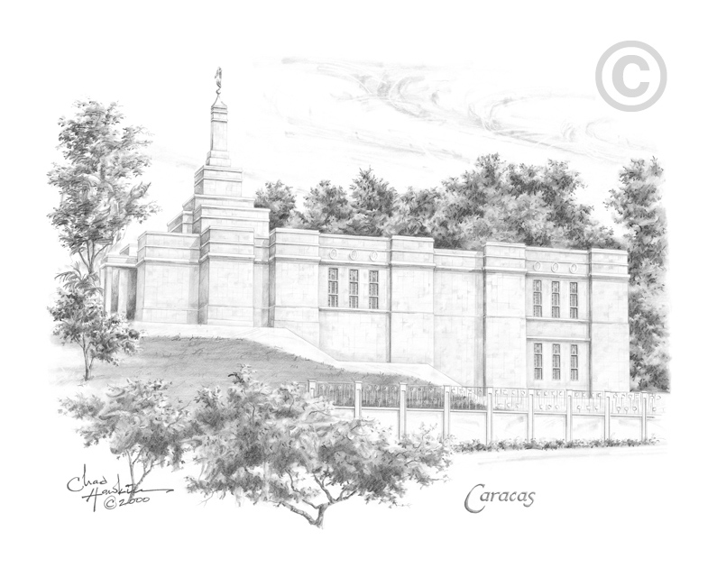 Caracas Venezuela Temple Recommend Holder, , large image number 1