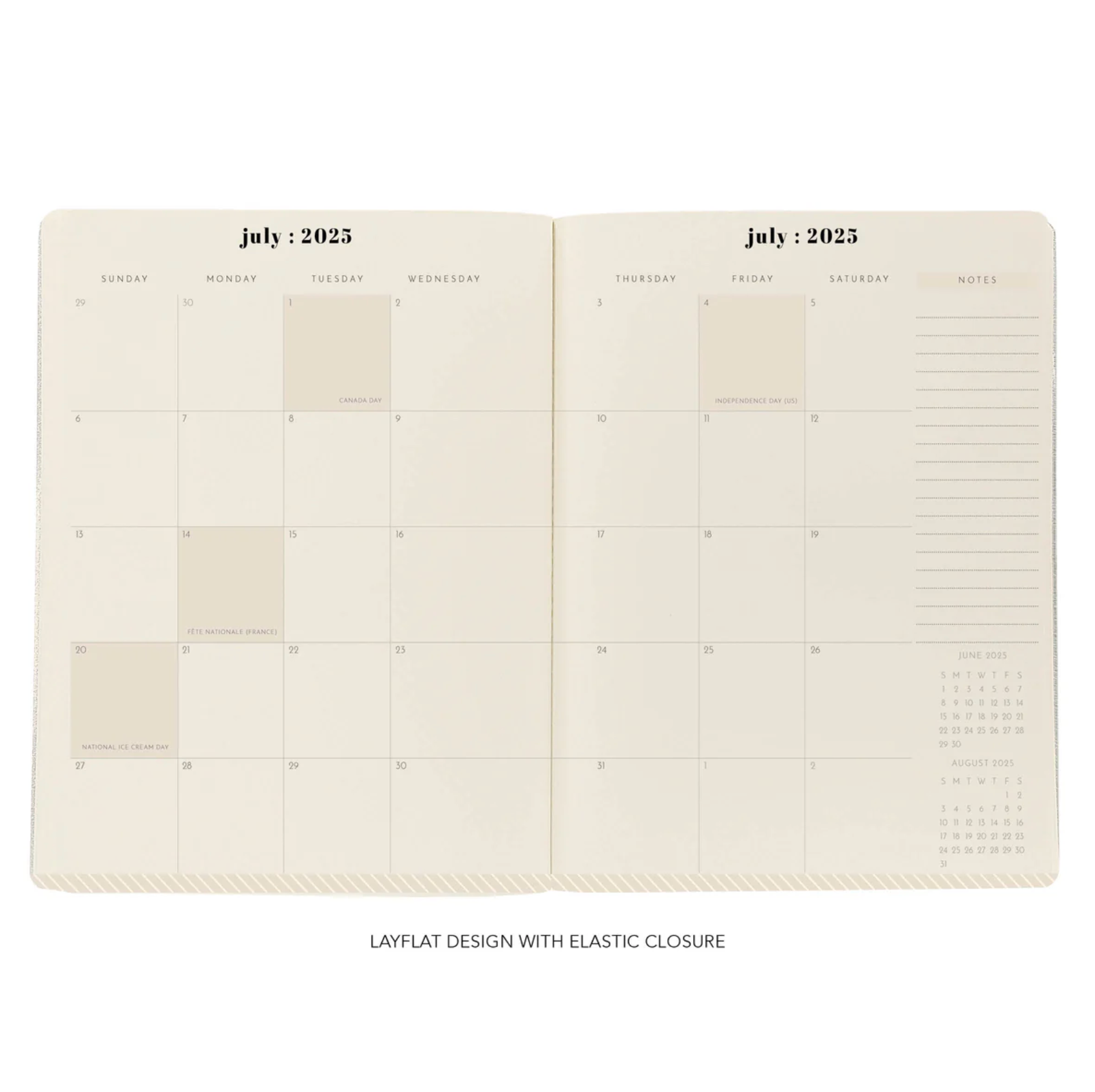 2026 Gingham Plaid 18-Month Monthly Planner, , large