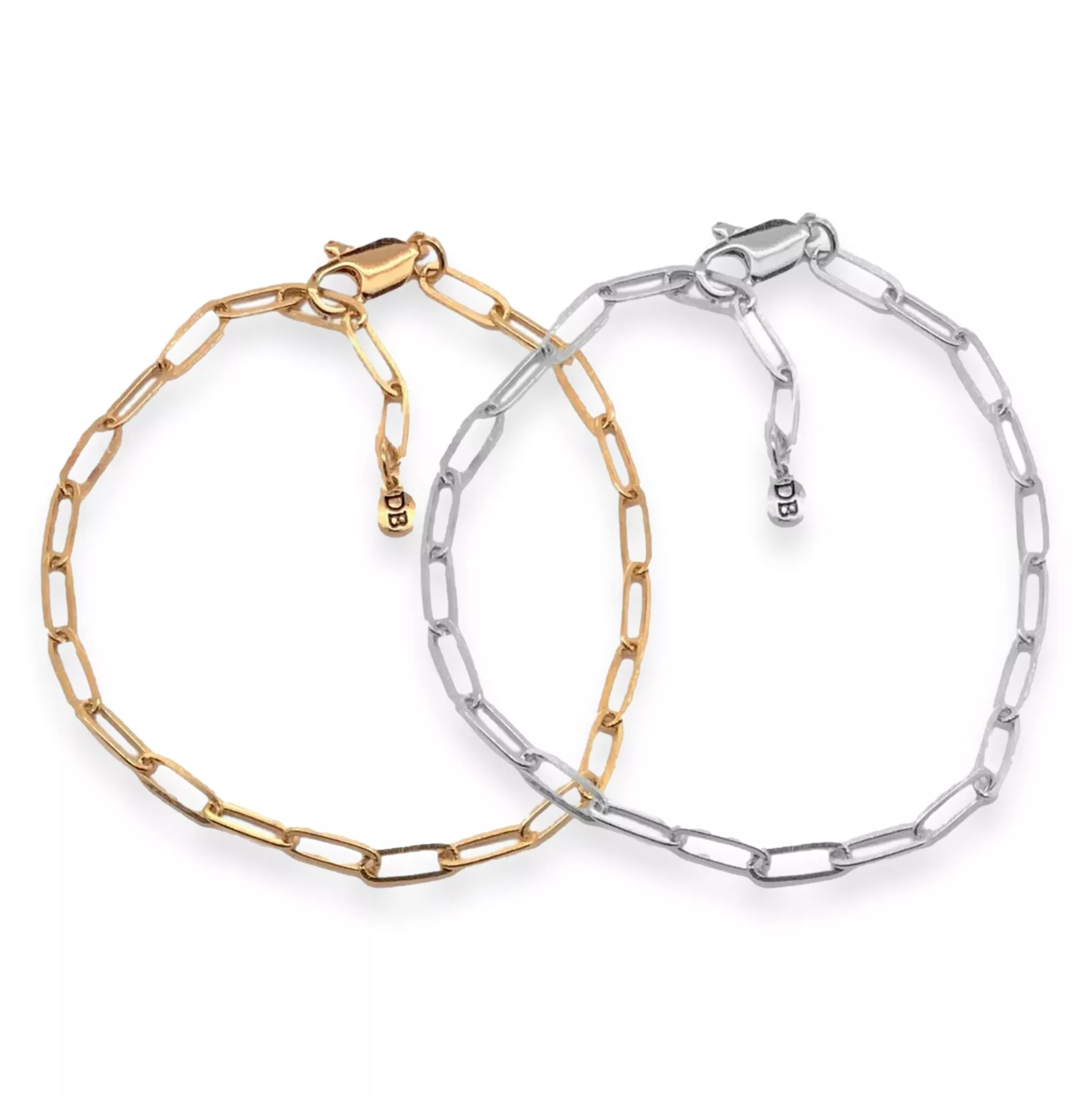 Be Charmed Adjustable Paperclip Bracelet, , large image number 0