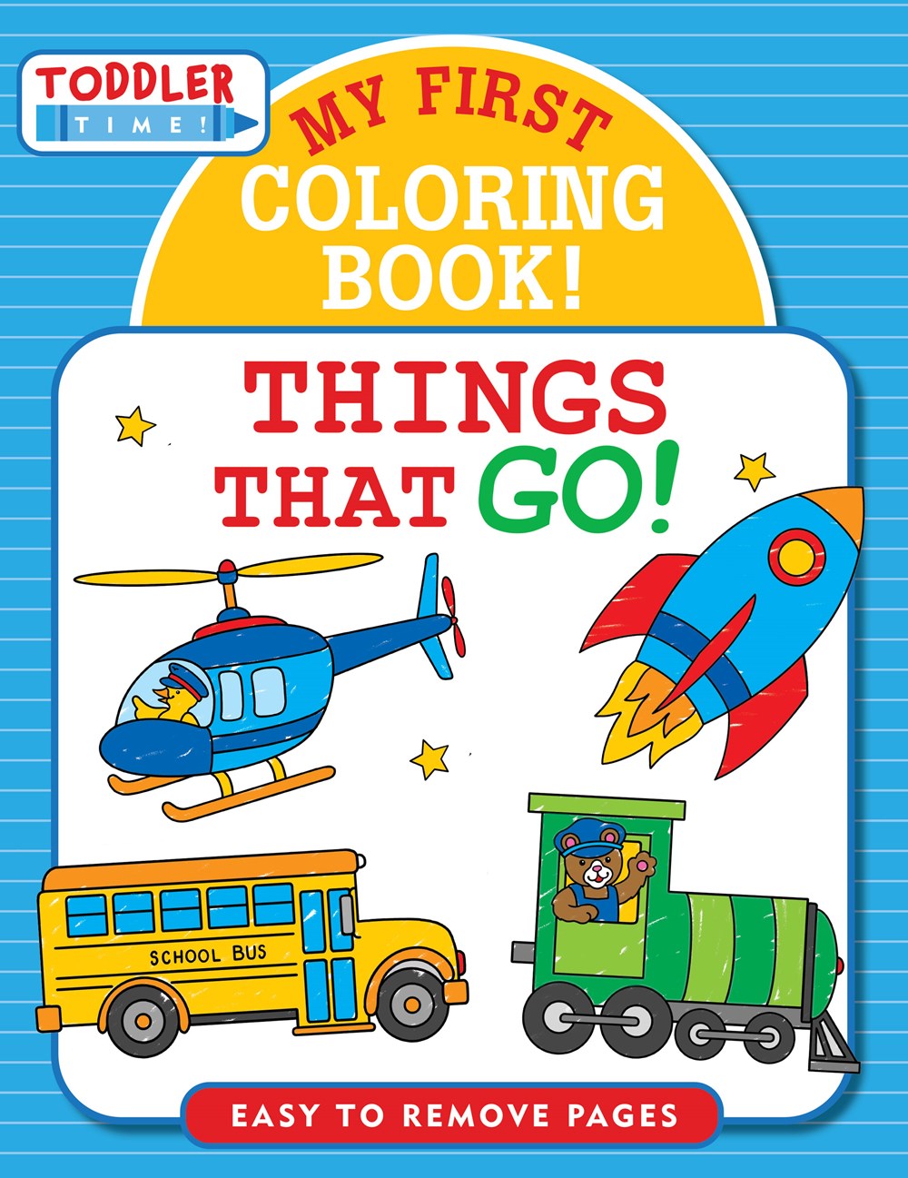 Things That Go! Coloring Book, , large image number 0