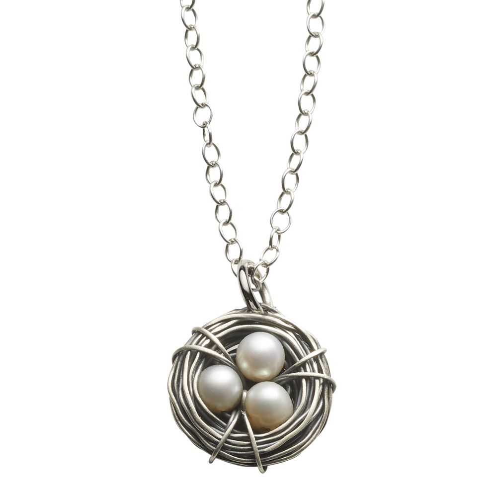 Three Messy Nest Necklace, , large image number 0