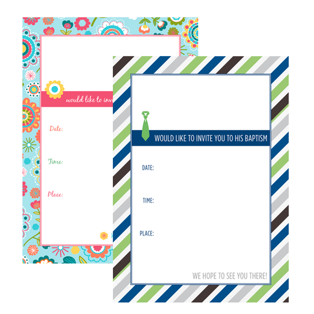 Baptism Invitations, , large image number 0