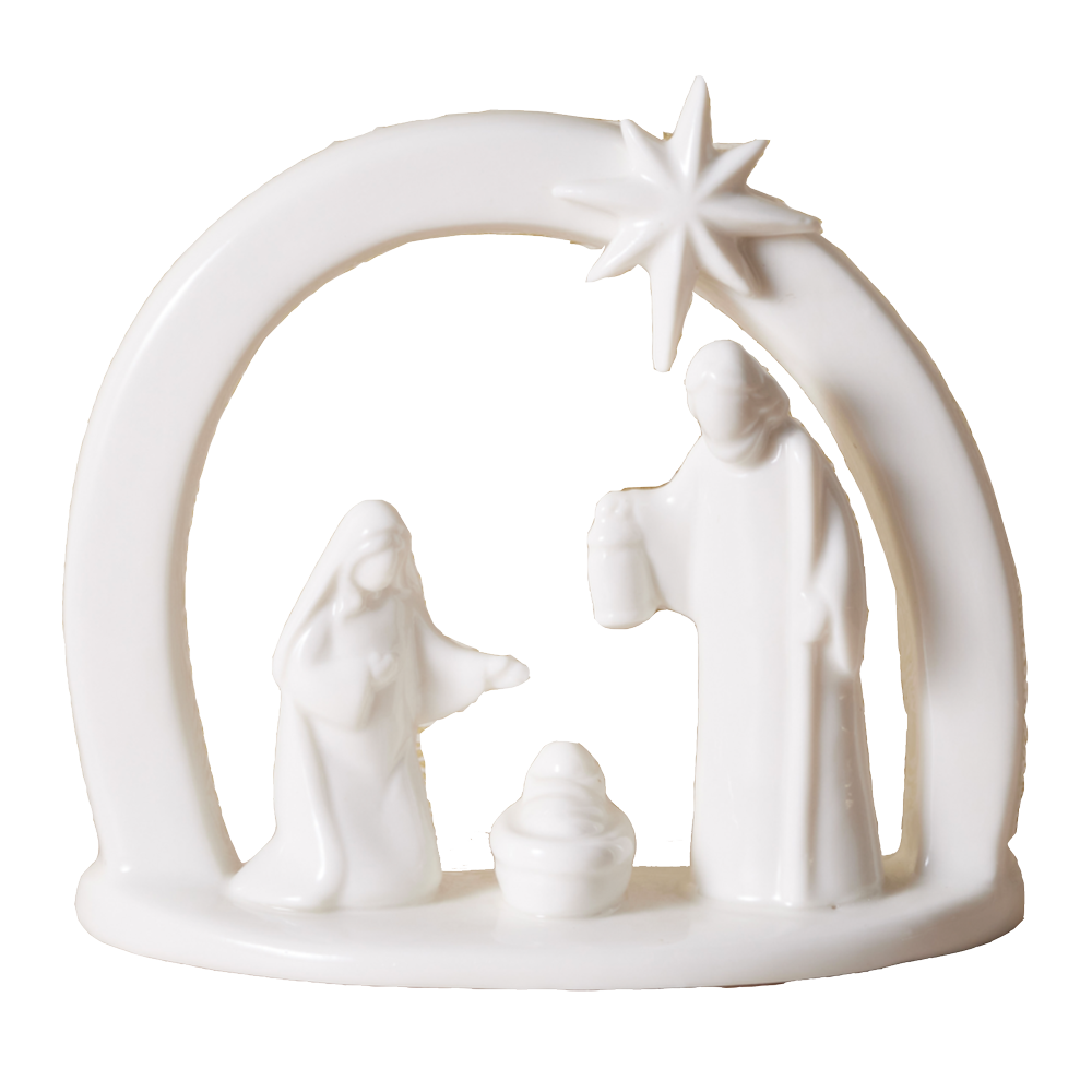 Thrill of Hope Porcelain Nativity Arch, , large image number 0