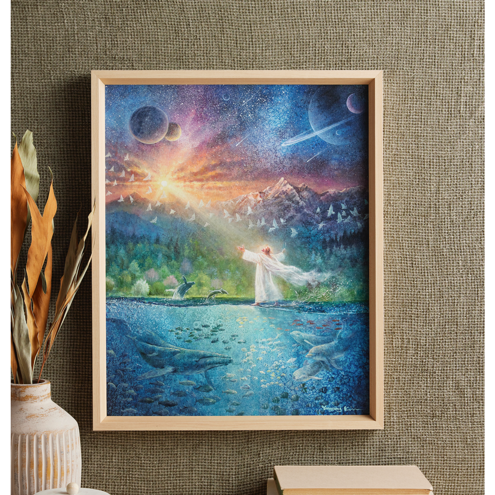 Symphony of Praise (21x17 Framed Canvas Print)