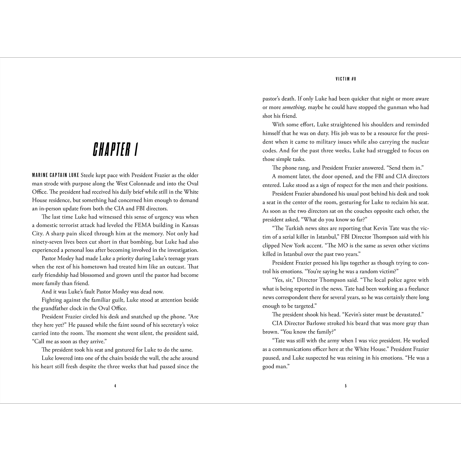 Victim #8 (Luke Steele Book 2), , large