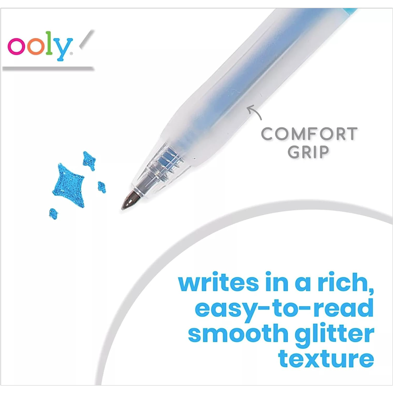 Oh My Glitter! Retractable Gel Pens, , large image number 1