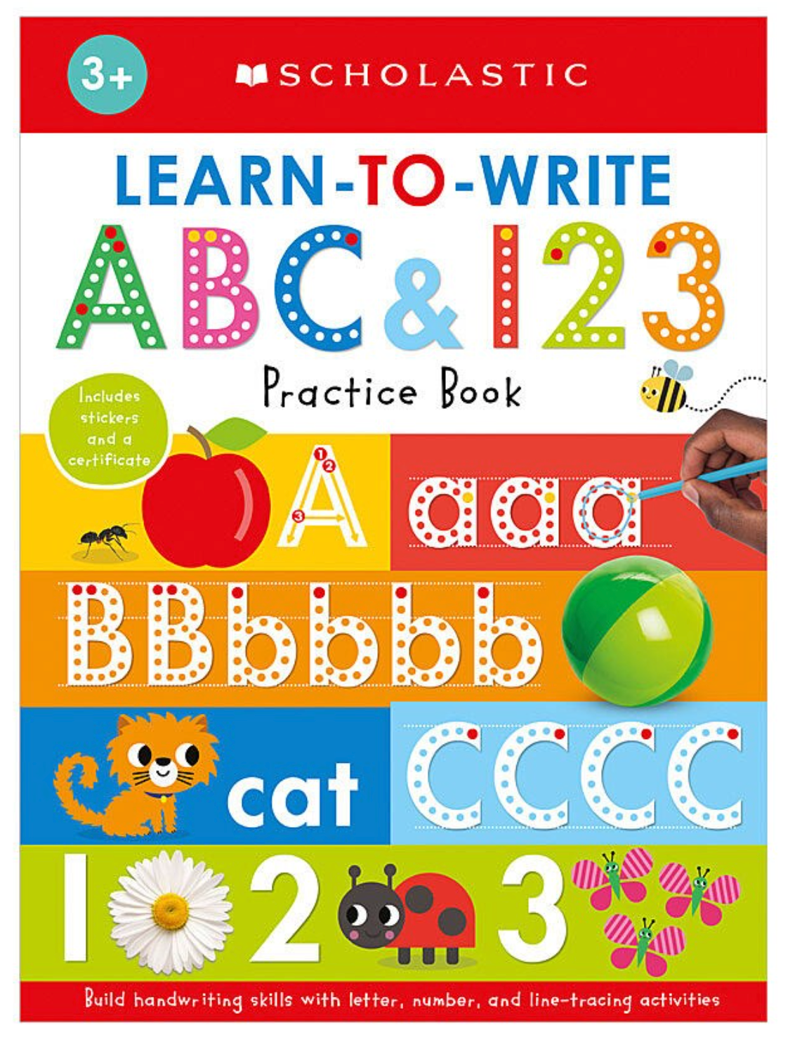 Learn to Write ABC & 123 Workbook, , large image number 0
