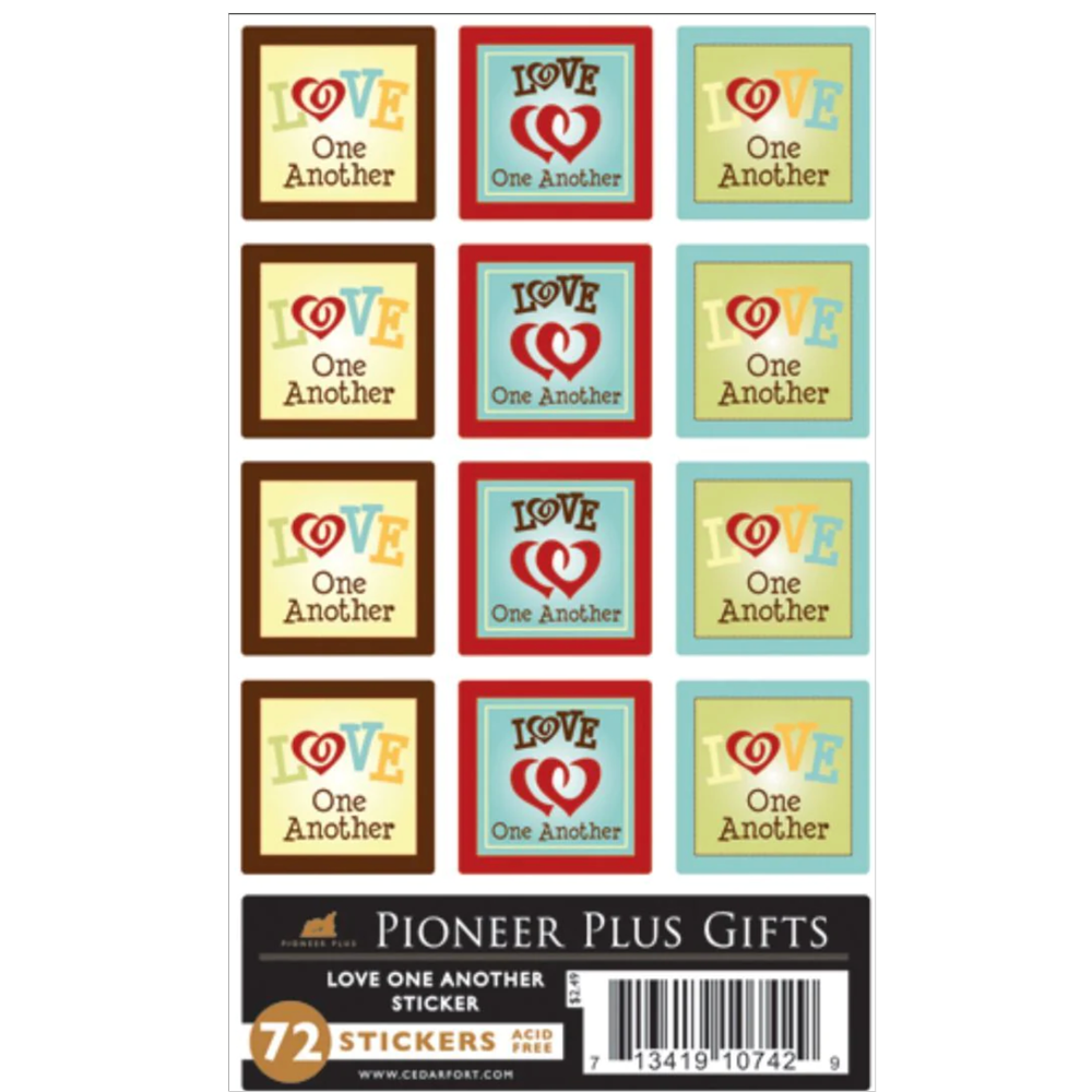 Love One Another Stickers, , large image number 0