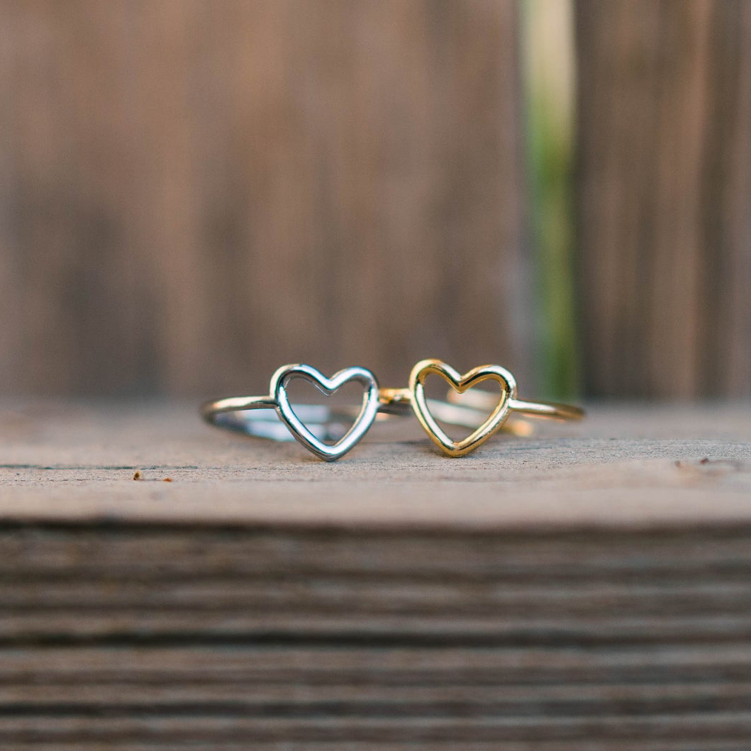 Great Work 2021 Youth Theme Adjustable Heart Ring, , large image number 0
