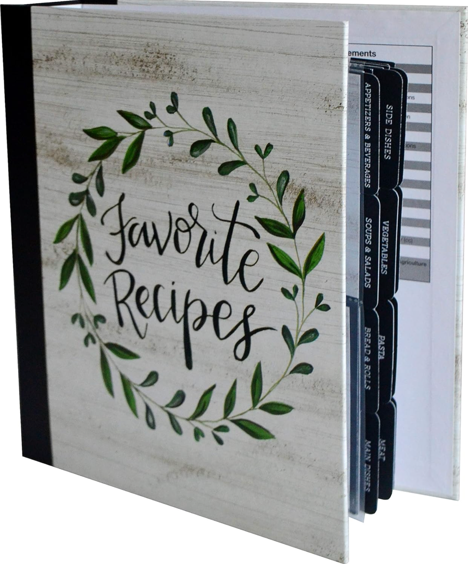 Vintage Kitchen Recipe Binder, , large