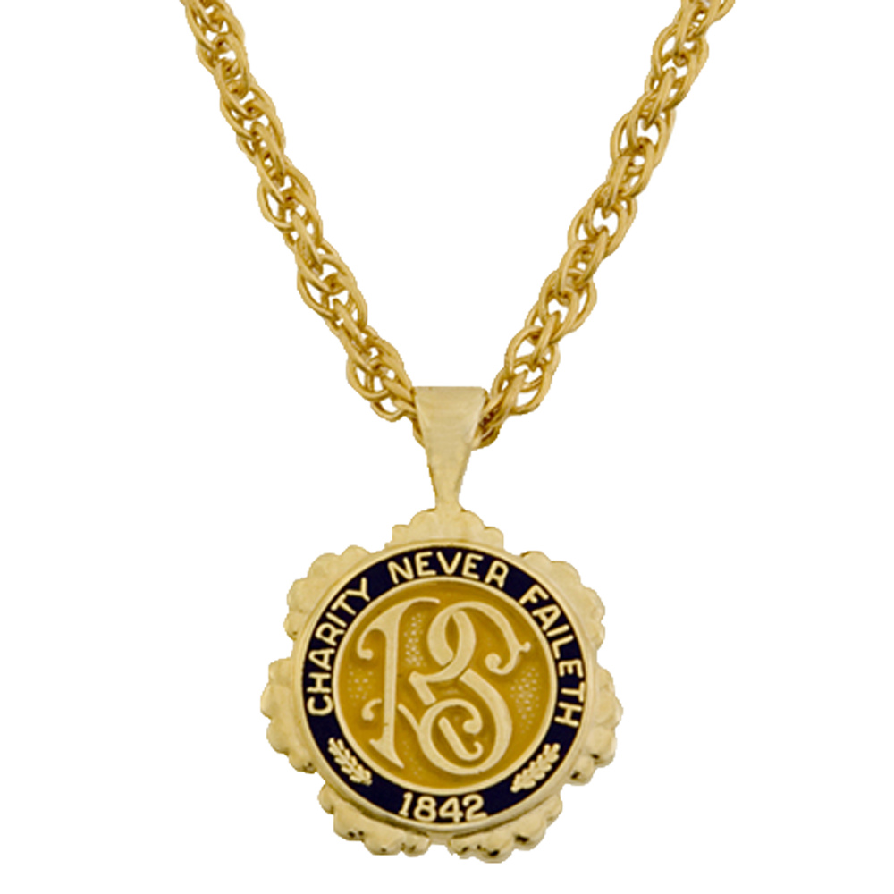 Necklace Relief Society Logo, , large image number 0