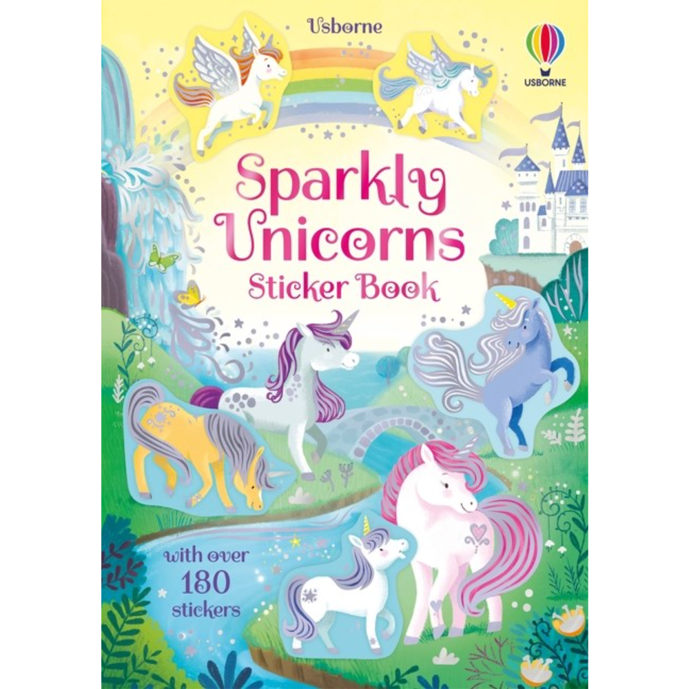 Sparkly Unicorns Sticker Book, , large image number 0