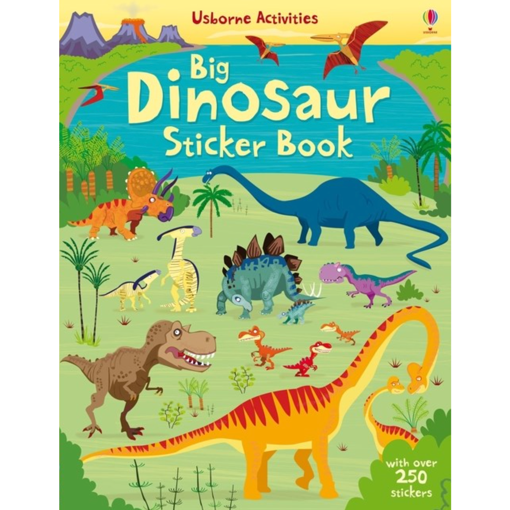 Big Dinosaur Sticker Book, , large image number 0