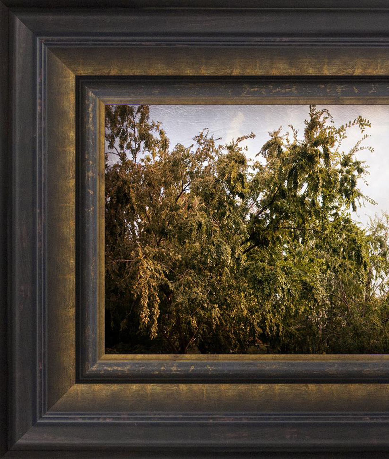 Salt Lake Temple, the Day Dawn is Breaking (19x48 Canvas Framed Art), , large image number 1