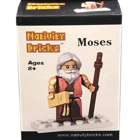 Moses Brick Figurine, , large image number 0