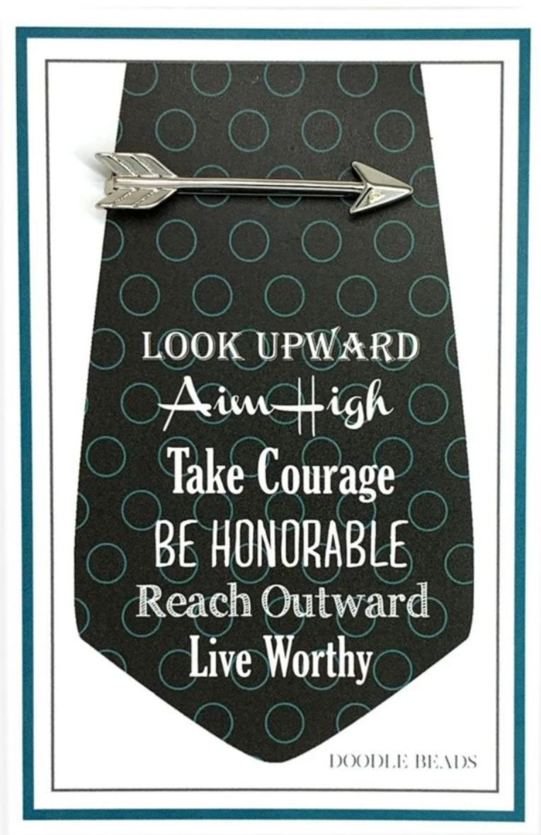 Aim High Arrow Tie Bar, , large image number 2