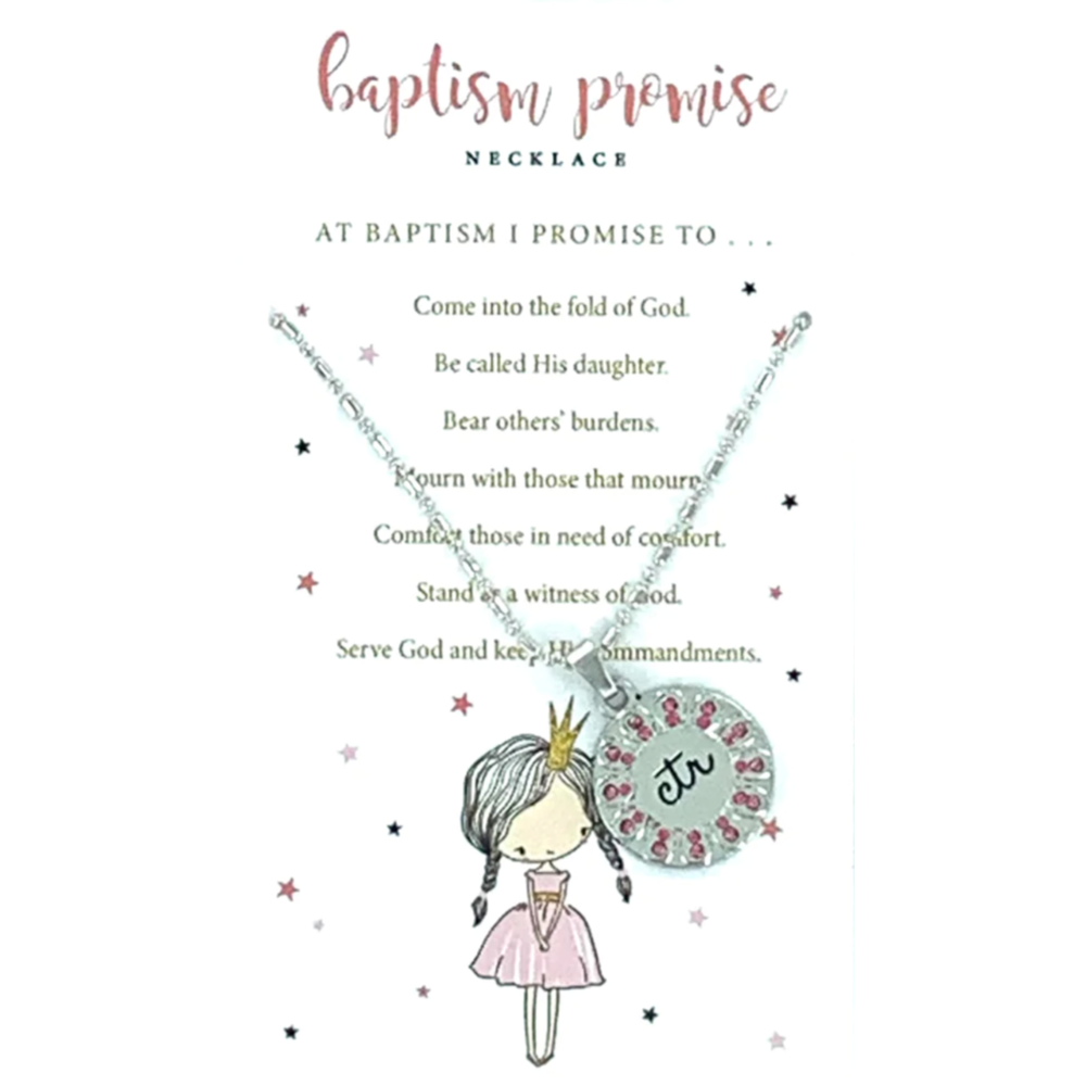 Baptism Promise Pendant Necklace