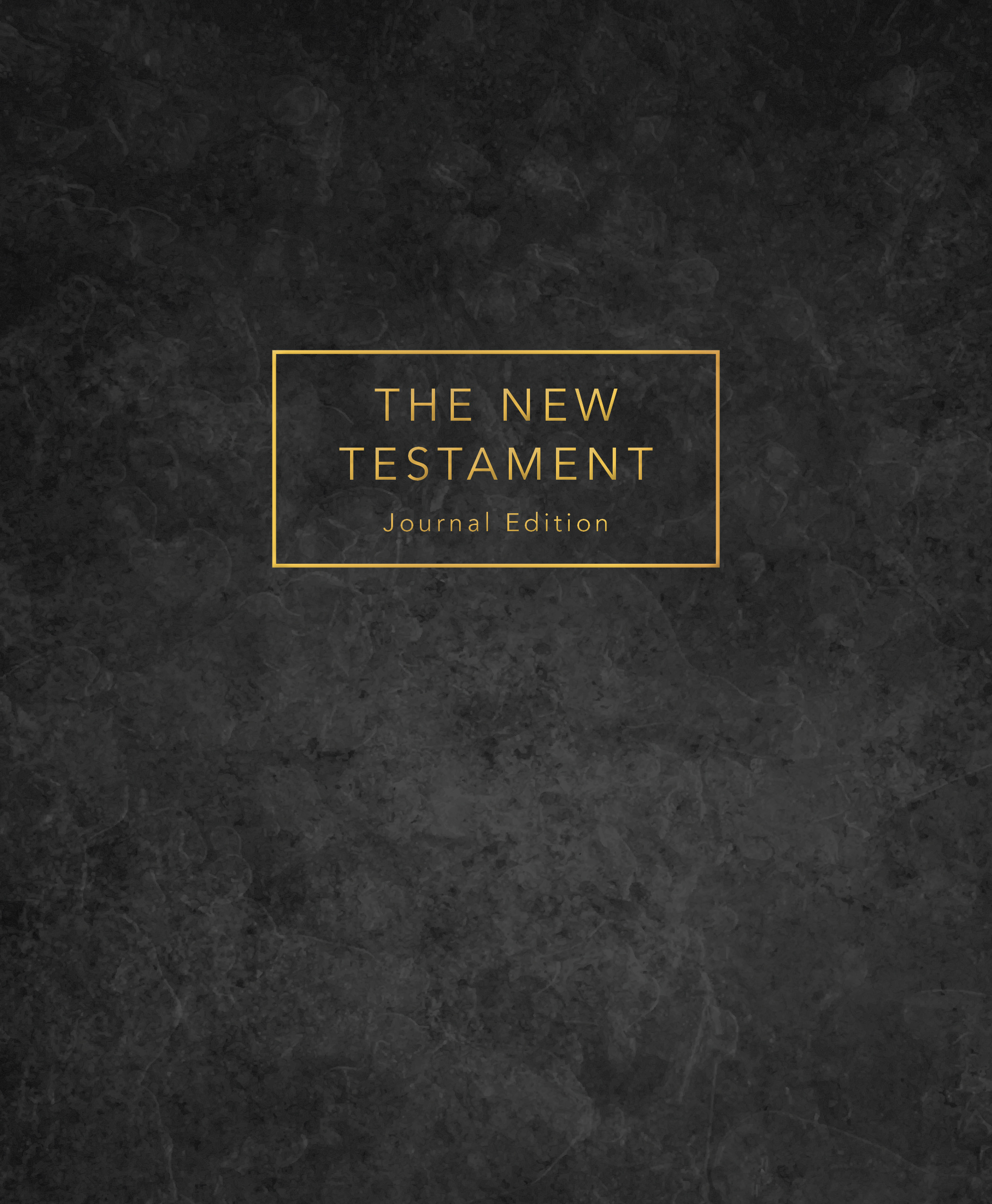 The New Testament, Journal Edition, Dark Gray (Unlined), , large image number 0