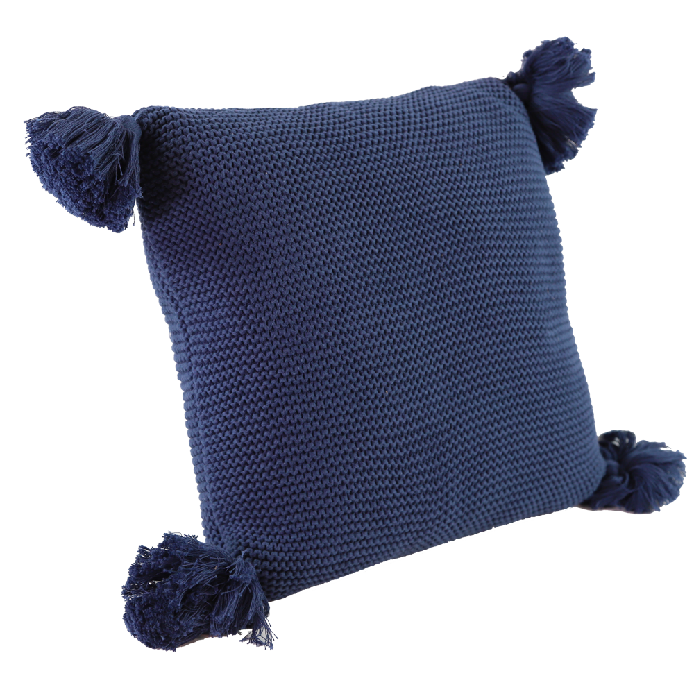 Navy Throw Pillow, , large image number 1