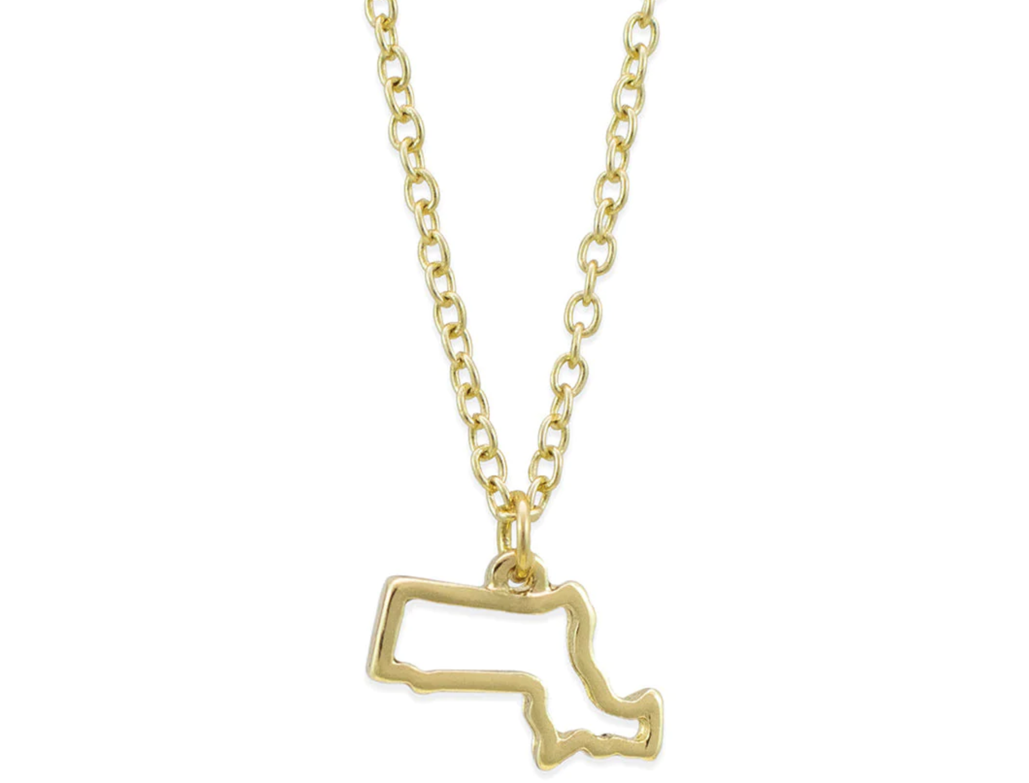 Massachusetts State Necklace, , large image number 1