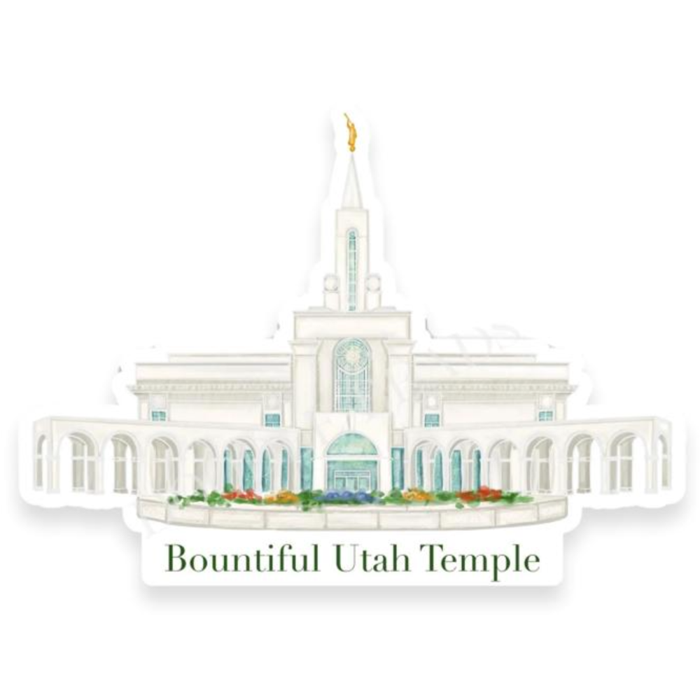 Bountiful Utah Temple Sticker, , large image number 0
