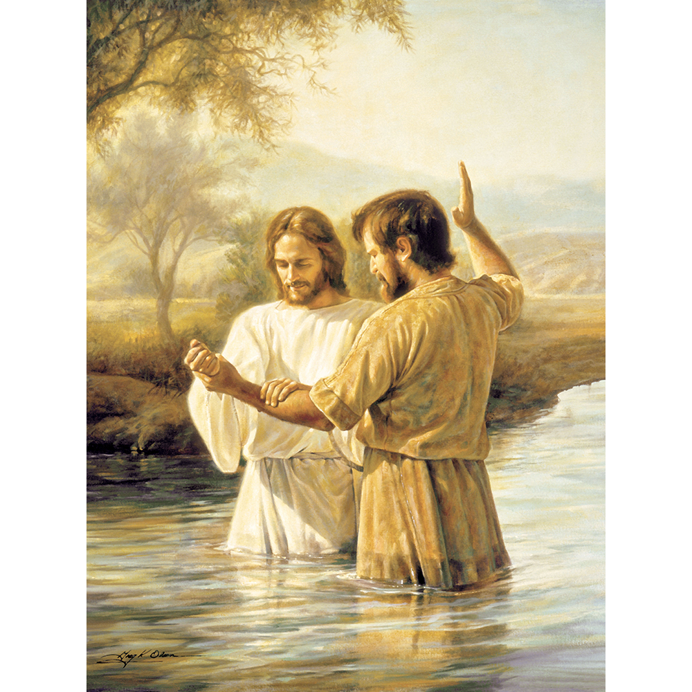 The Baptism - 5x7 Print