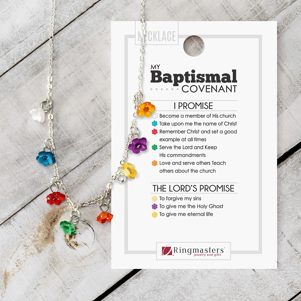 Baptismal Covenant Blossom Necklace, , large image number 1