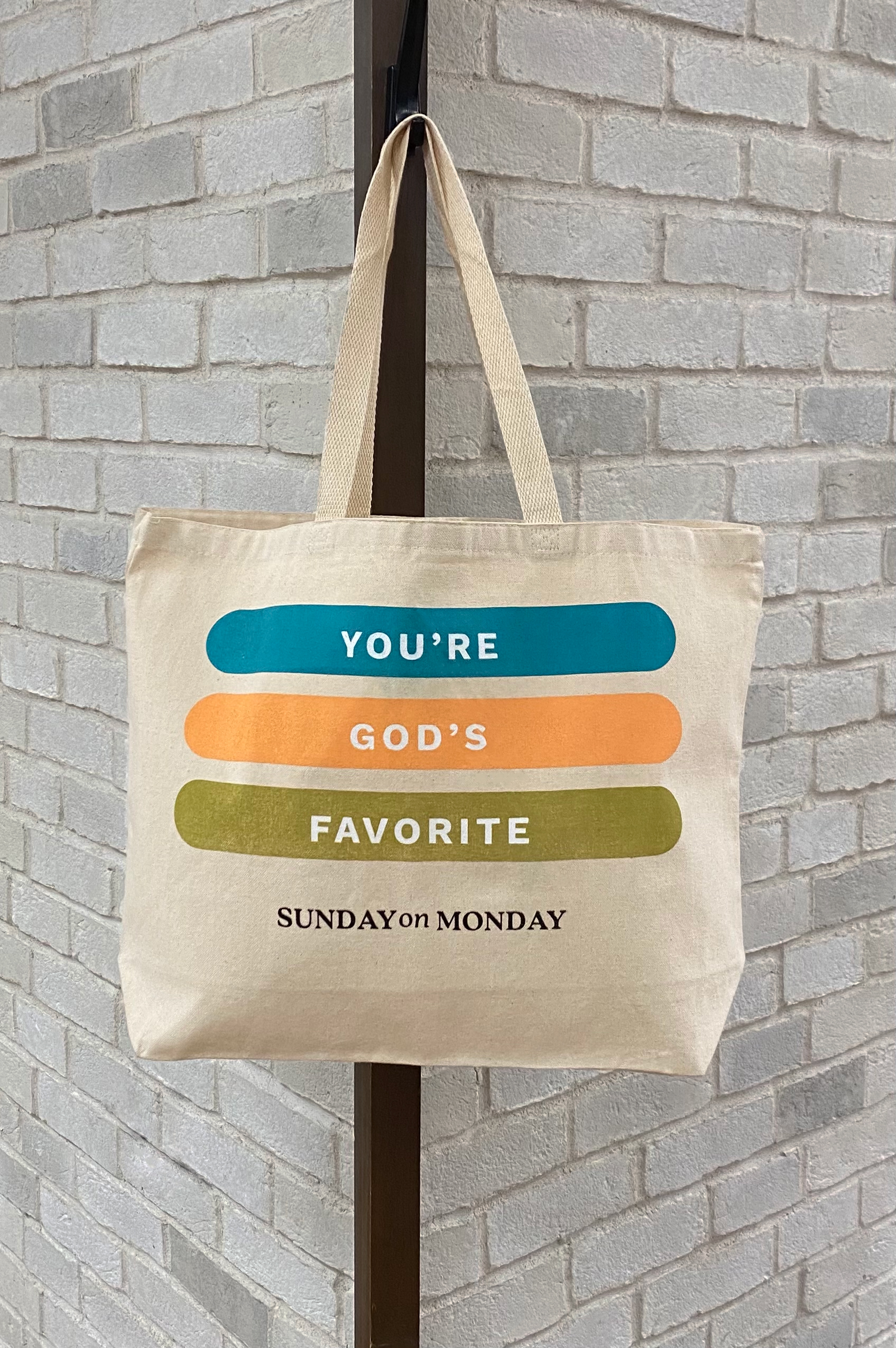 You're God's Favorite Tote Bag, , large image number 0