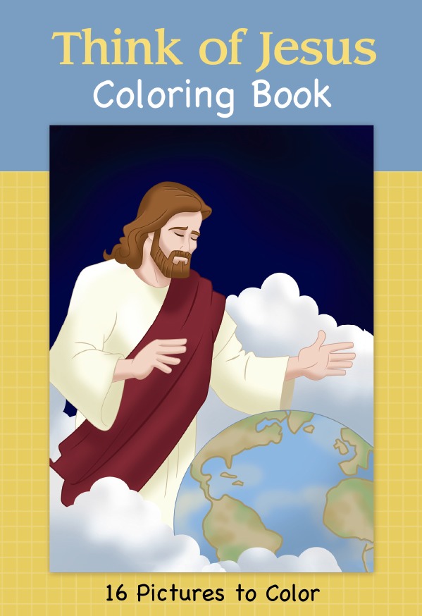 Think of Jesus Coloring Book, , large image number 0