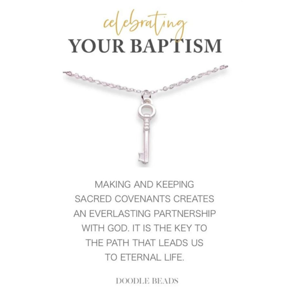 Celebrating Your Baptism Key Necklace, , large image number 2